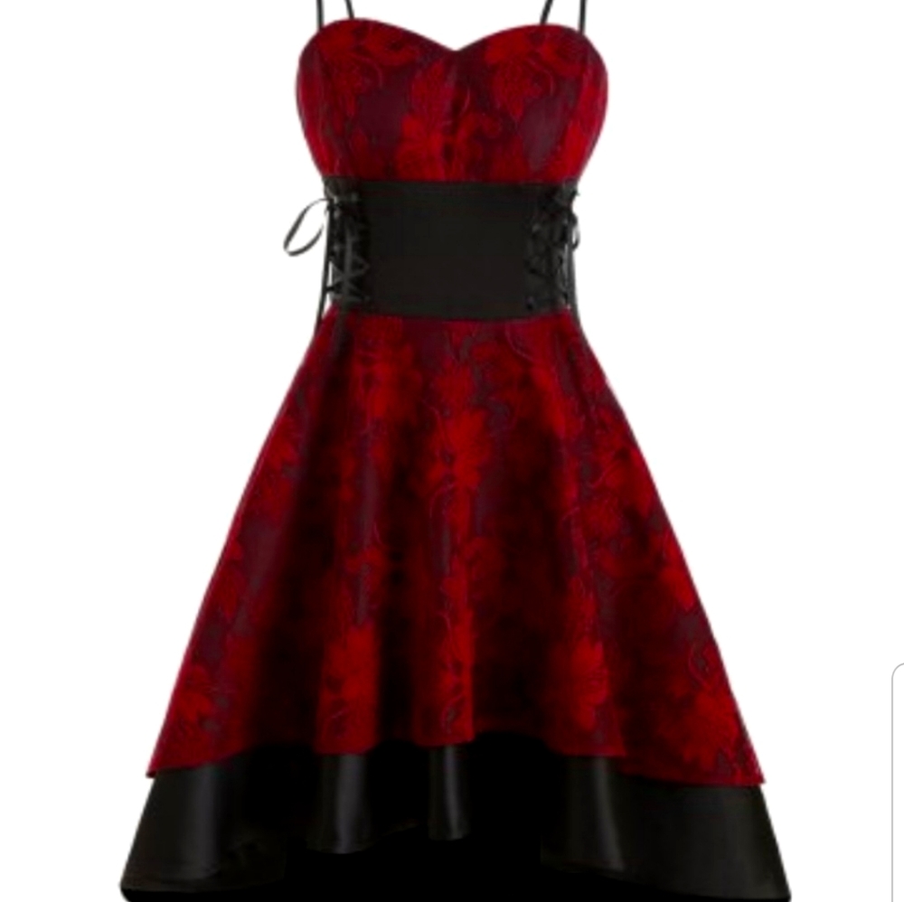 Red dress